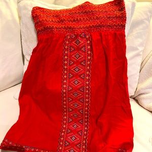 Cherry Red Beach Cover Up